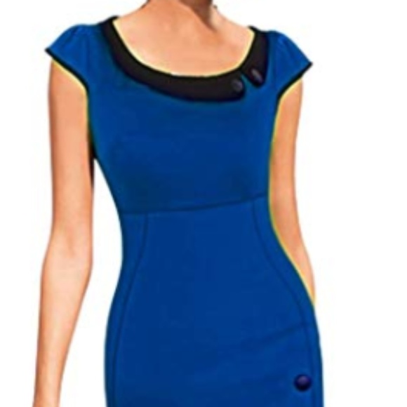 Vintage style pencil dress - Picture 3 of 8